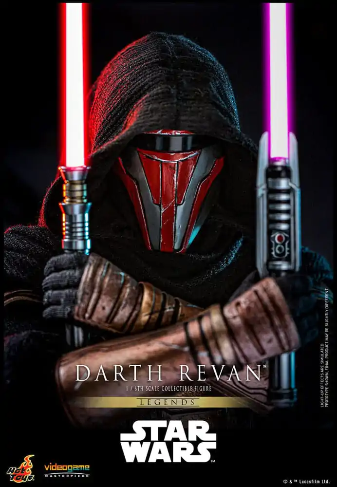 Star Wars Legends Videogame Masterpiece 1/6 Darth Revan akciófigura 31 cm termékfotó