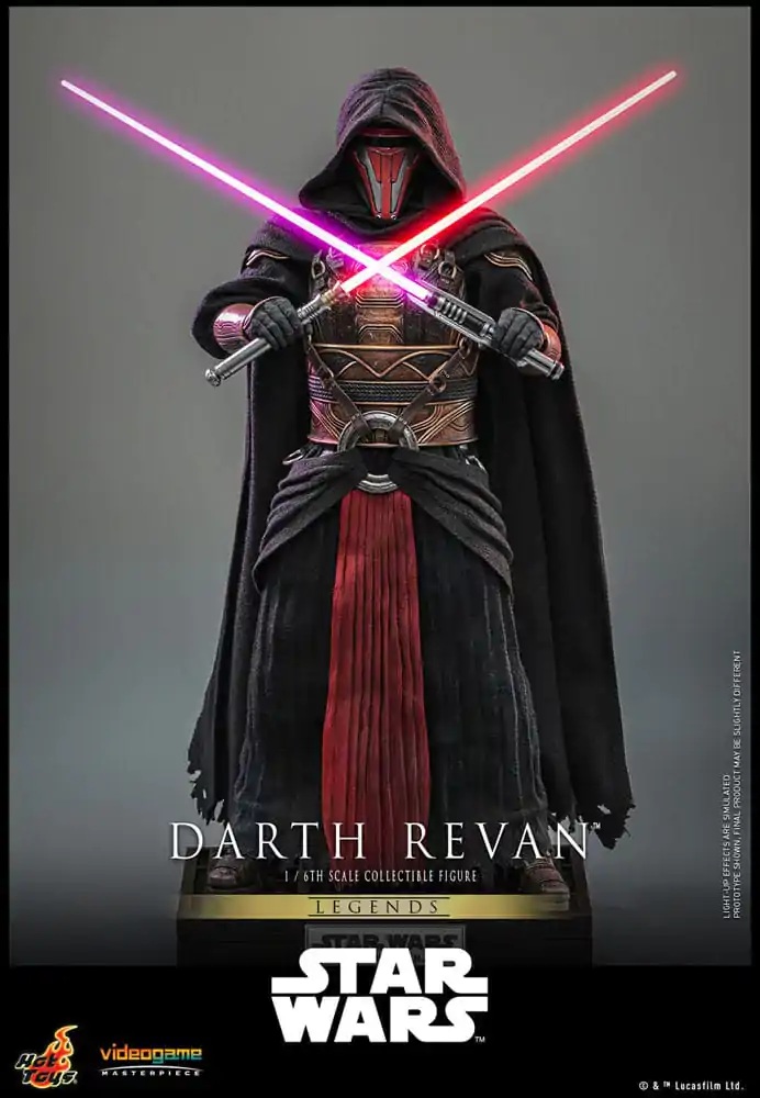 Star Wars Legends Videogame Masterpiece 1/6 Darth Revan akciófigura 31 cm termékfotó