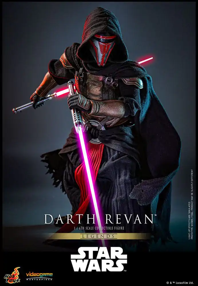 Star Wars Legends Videogame Masterpiece 1/6 Darth Revan akciófigura 31 cm termékfotó