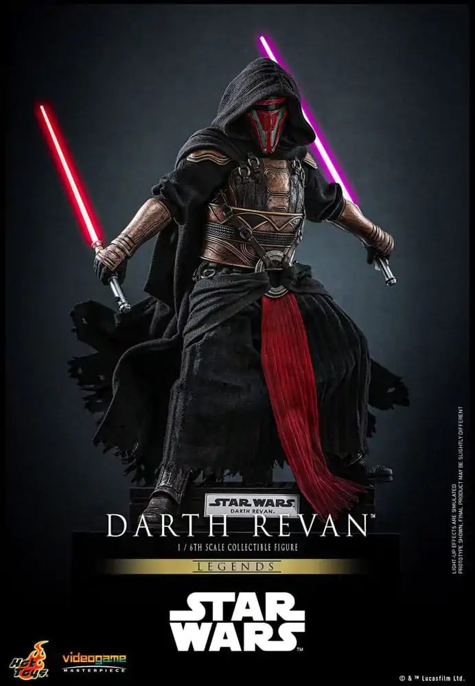 Star Wars Legends Videogame Masterpiece 1/6 Darth Revan akciófigura 31 cm termékfotó