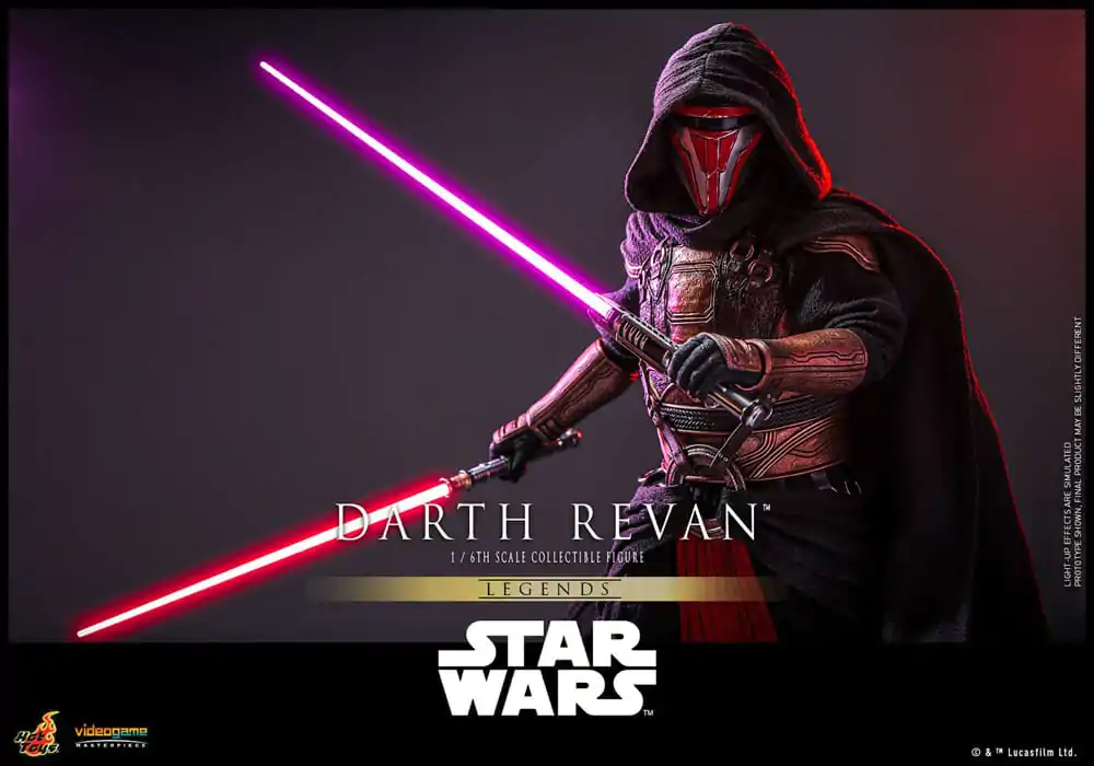 Star Wars Legends Videogame Masterpiece 1/6 Darth Revan akciófigura 31 cm termékfotó