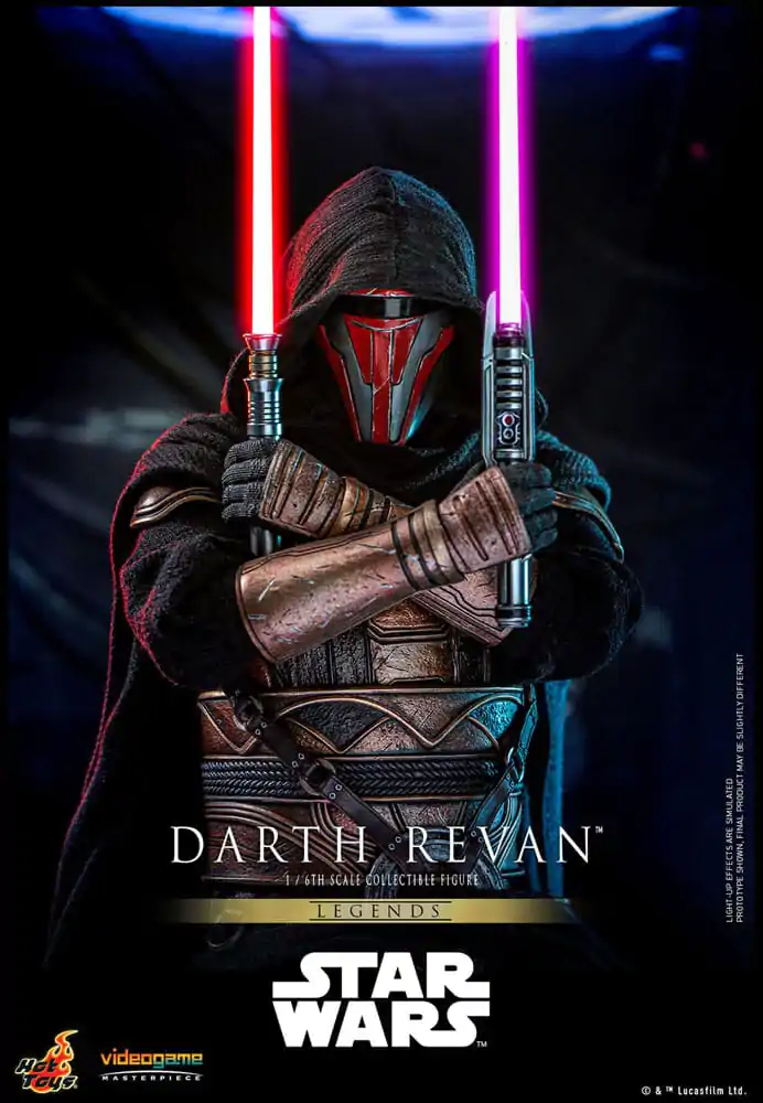 Star Wars Legends Videogame Masterpiece 1/6 Darth Revan akciófigura 31 cm termékfotó