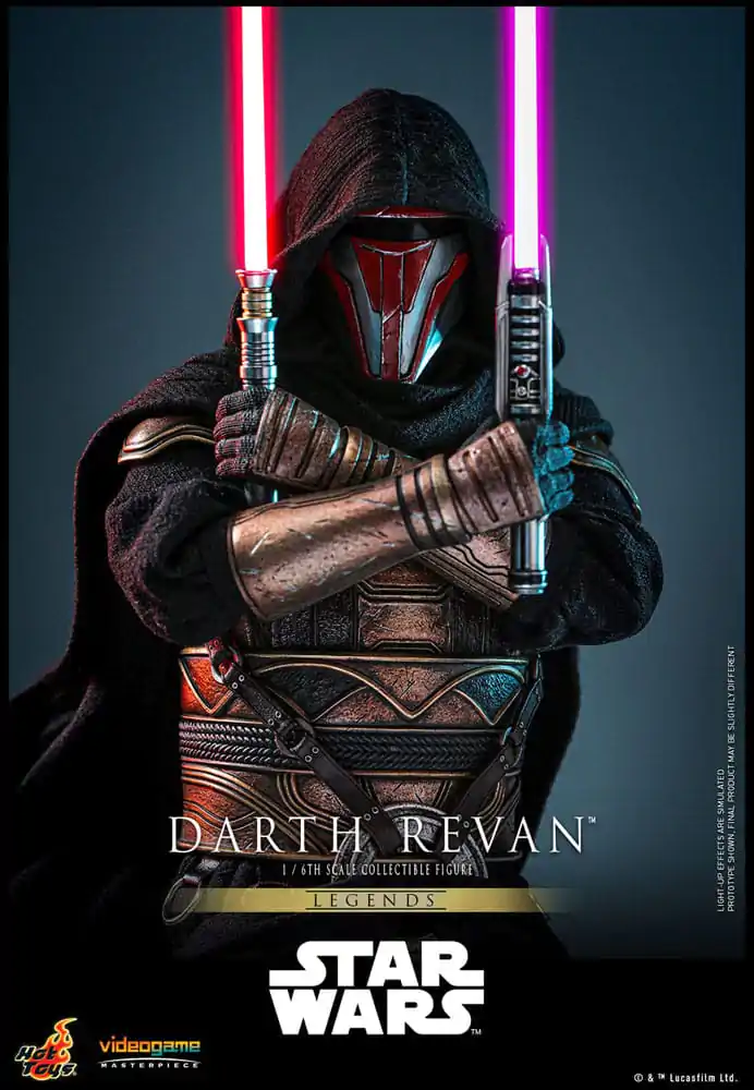 Star Wars Legends Videogame Masterpiece 1/6 Darth Revan akciófigura 31 cm termékfotó