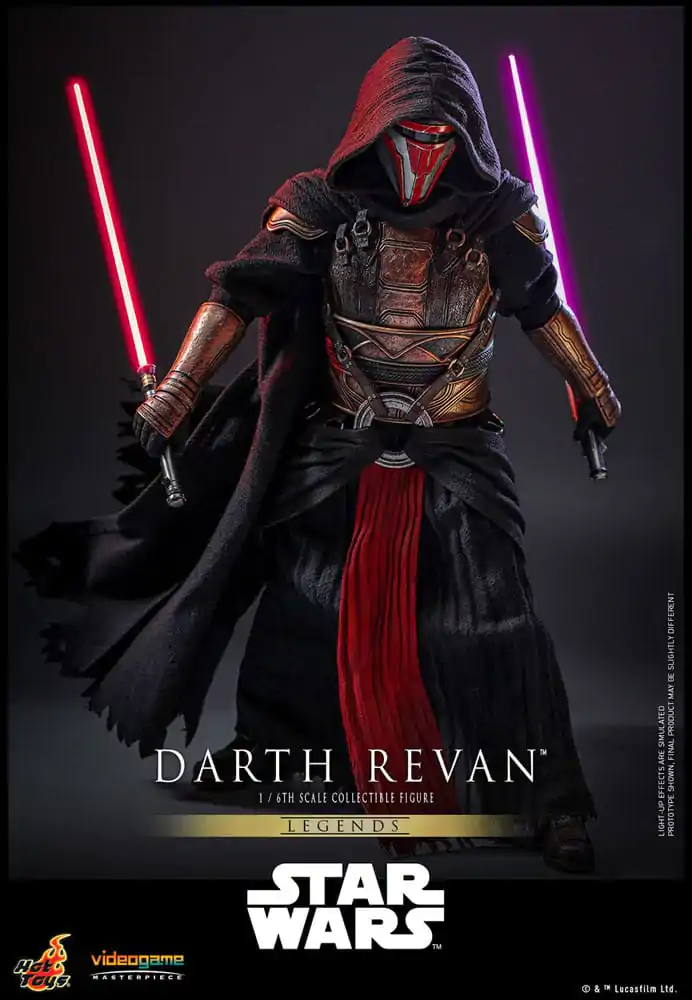 Star Wars Legends Videogame Masterpiece 1/6 Darth Revan akciófigura 31 cm termékfotó