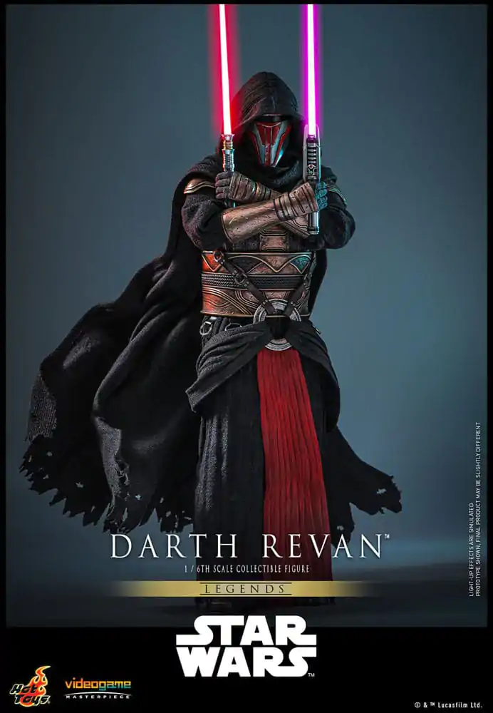 Star Wars Legends Videogame Masterpiece 1/6 Darth Revan akciófigura 31 cm termékfotó