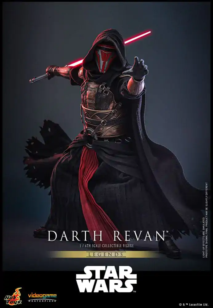 Star Wars Legends Videogame Masterpiece 1/6 Darth Revan akciófigura 31 cm termékfotó