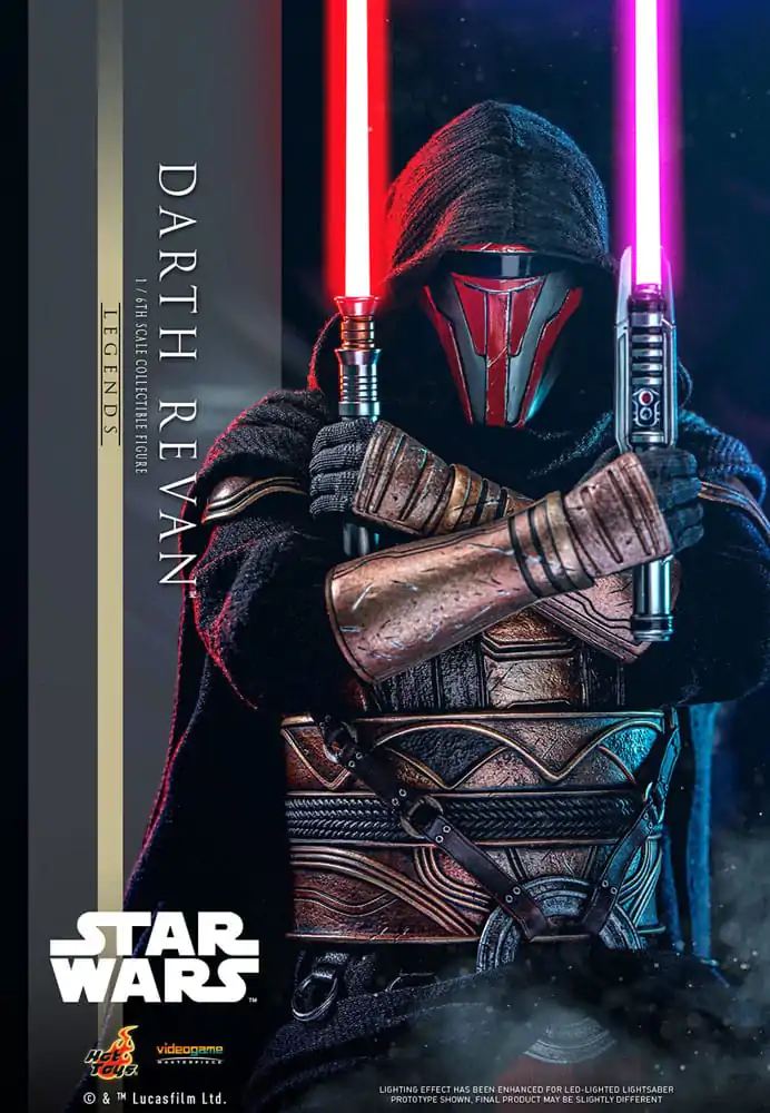 Star Wars Legends Videogame Masterpiece 1/6 Darth Revan akciófigura 31 cm termékfotó