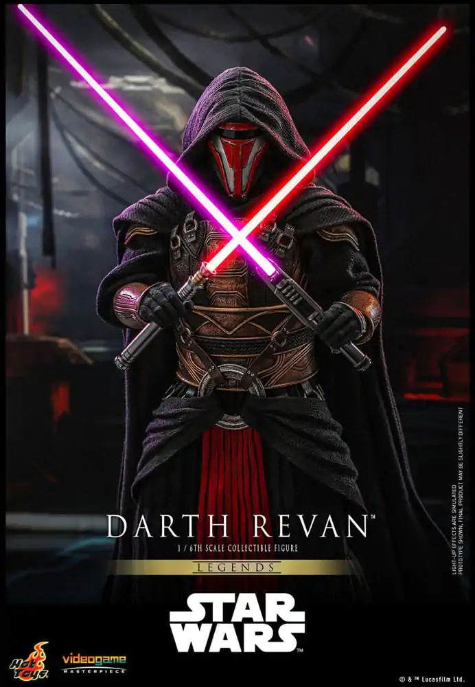 Star Wars Legends Videogame Masterpiece 1/6 Darth Revan akciófigura 31 cm termékfotó