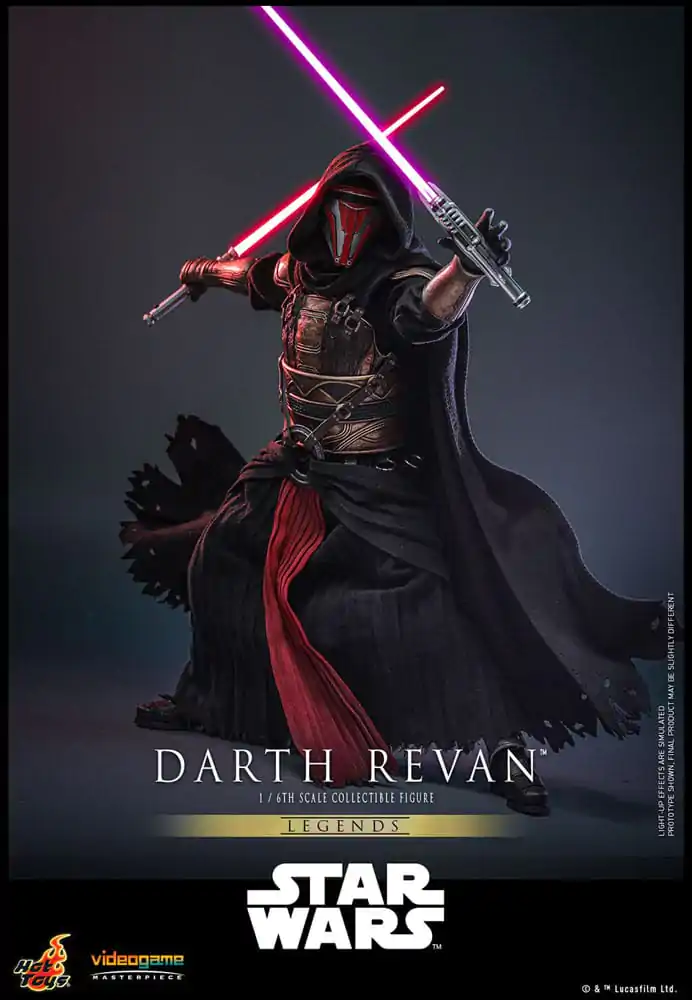 Star Wars Legends Videogame Masterpiece 1/6 Darth Revan akciófigura 31 cm termékfotó