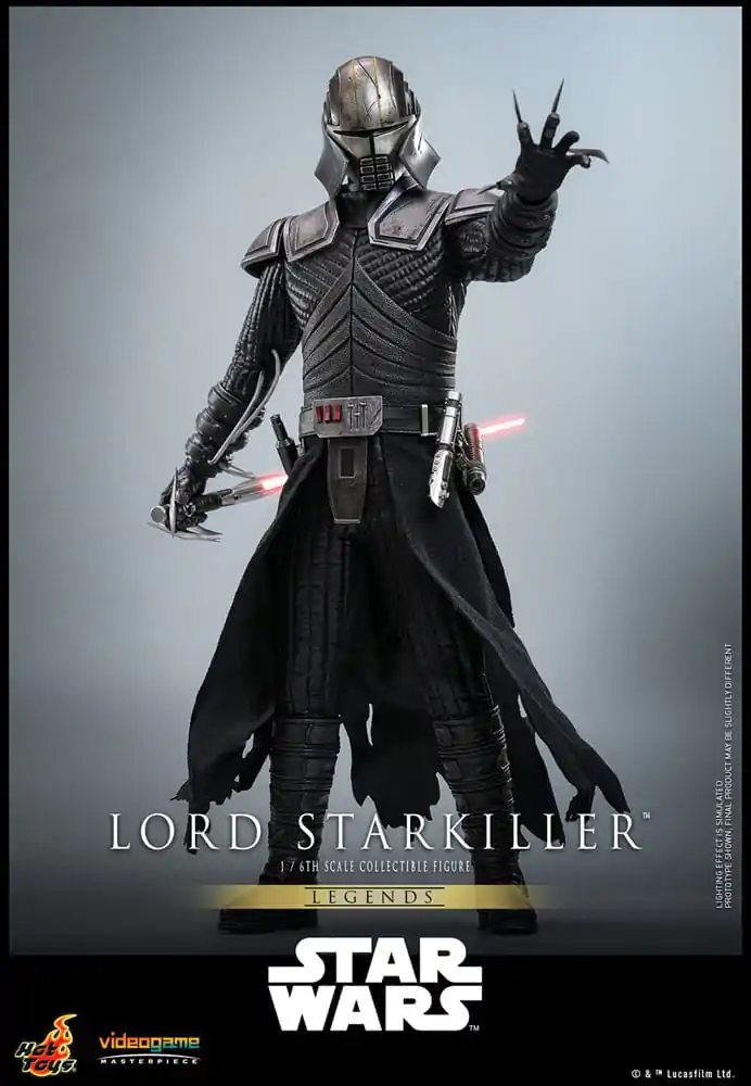 Star Wars Legends Videogame Masterpiece 1/6 Lord Starkiller akciófigura 31 cm termékfotó