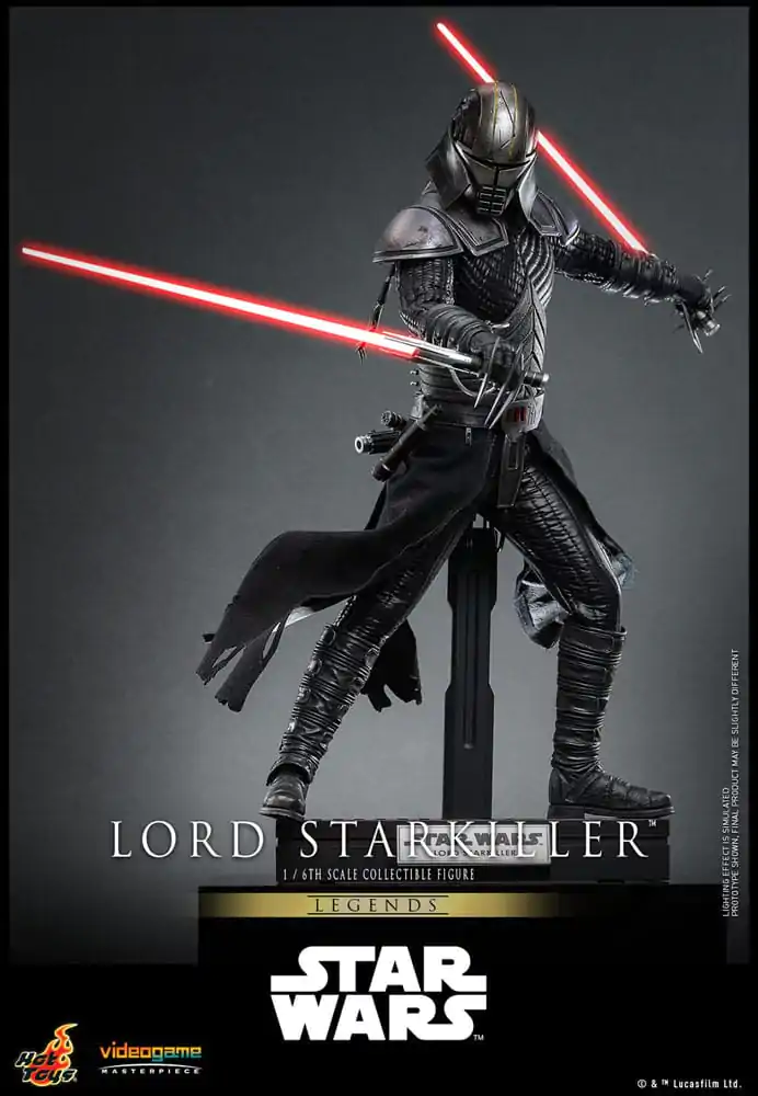 Star Wars Legends Videogame Masterpiece 1/6 Lord Starkiller akciófigura 31 cm termékfotó