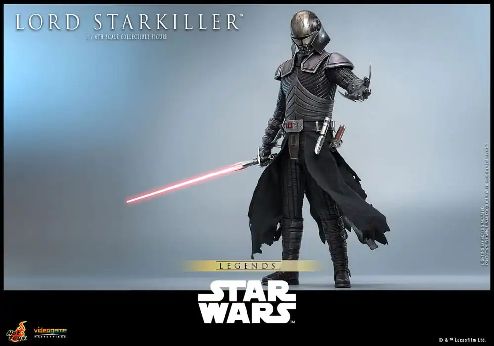 Star Wars Legends Videogame Masterpiece 1/6 Lord Starkiller akciófigura 31 cm termékfotó