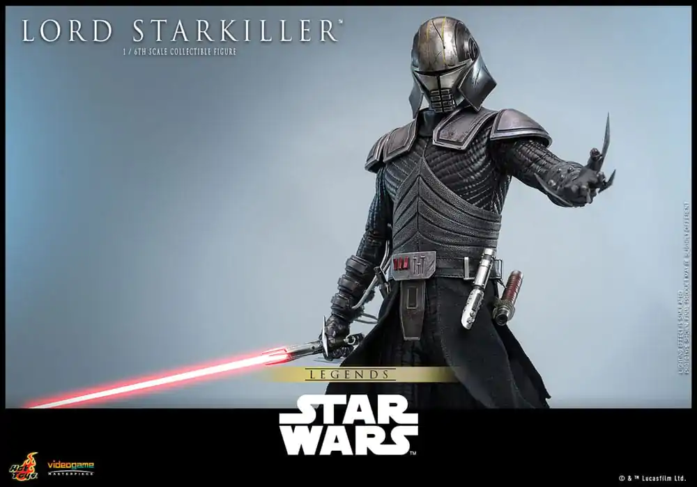 Star Wars Legends Videogame Masterpiece 1/6 Lord Starkiller akciófigura 31 cm termékfotó