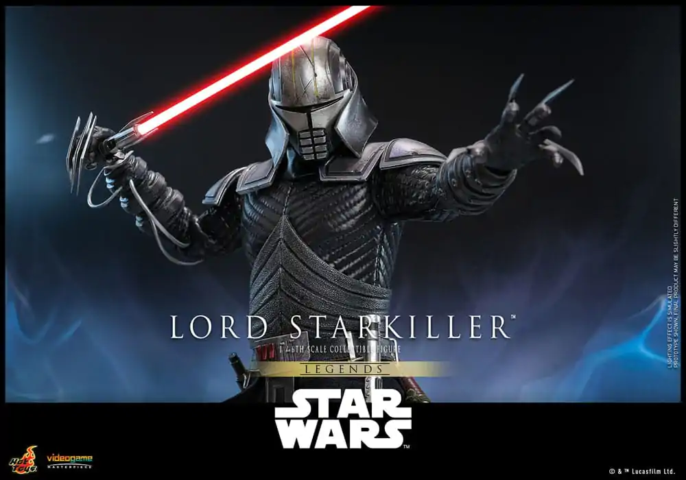 Star Wars Legends Videogame Masterpiece 1/6 Lord Starkiller akciófigura 31 cm termékfotó