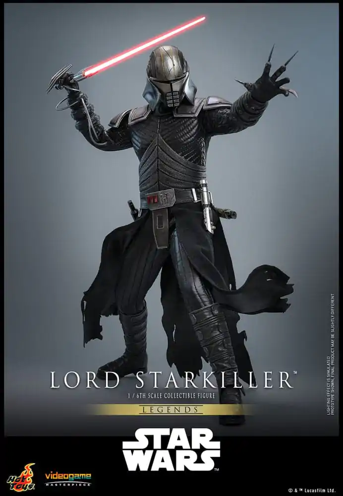 Star Wars Legends Videogame Masterpiece 1/6 Lord Starkiller akciófigura 31 cm termékfotó