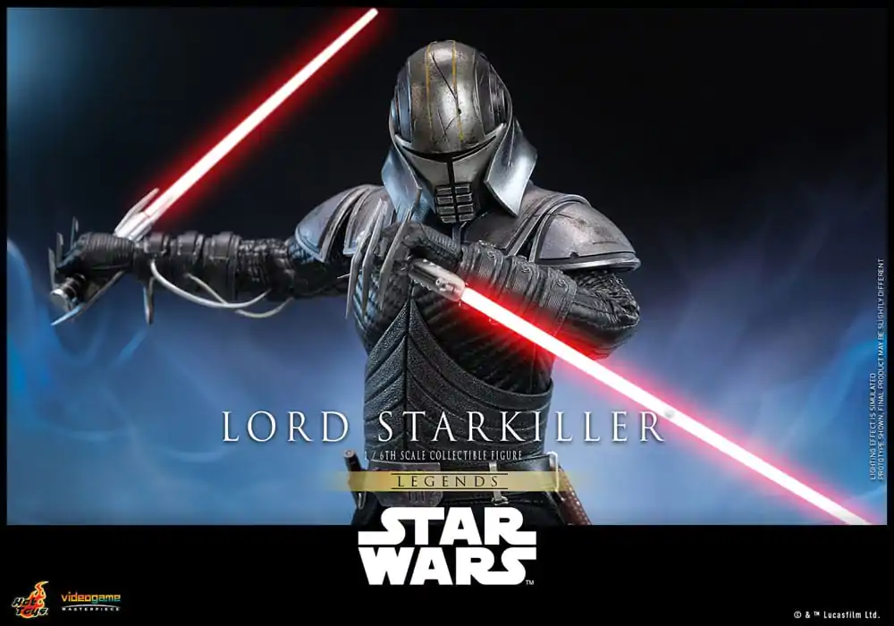 Star Wars Legends Videogame Masterpiece 1/6 Lord Starkiller akciófigura 31 cm termékfotó