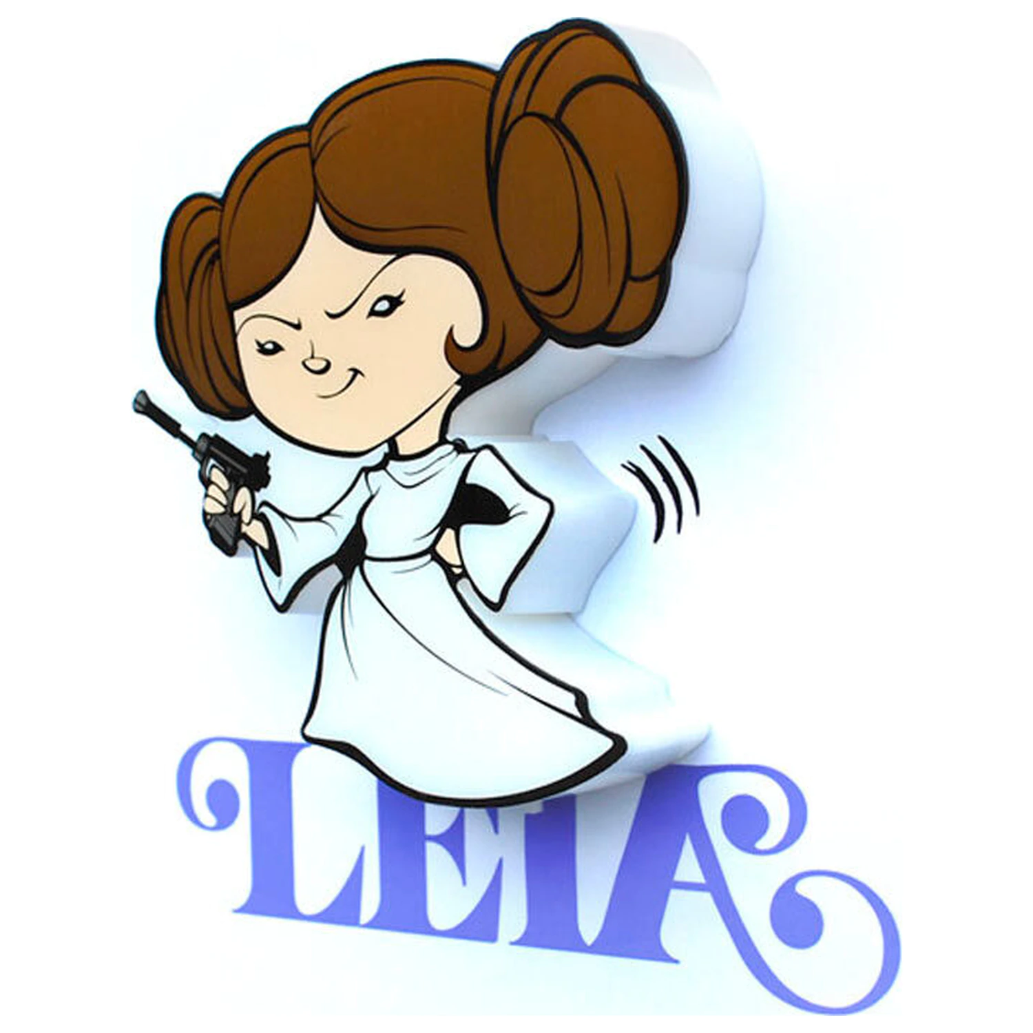 Star Wars Leia 3D FX mini lámpa termékfotó