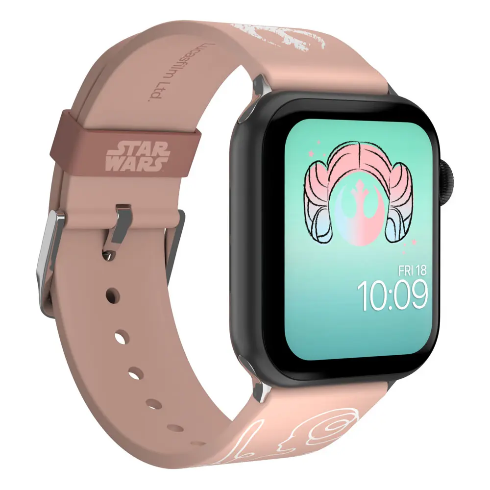 Star Wars Leia Organa óraszíj okosórákhoz termékfotó