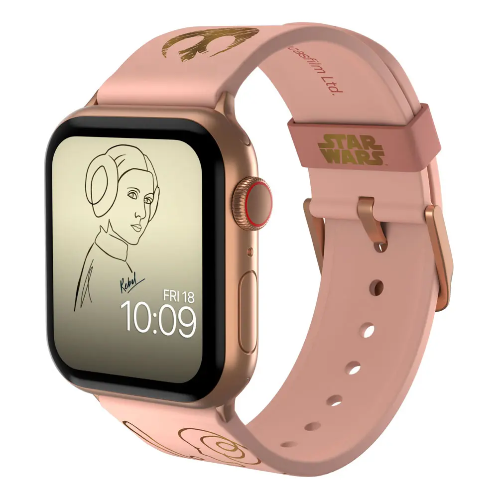 Star Wars Leia Organa Rose Gold óraszíj okosórákhoz termékfotó