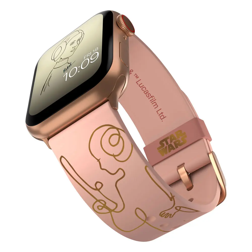 Star Wars Leia Organa Rose Gold óraszíj okosórákhoz termékfotó