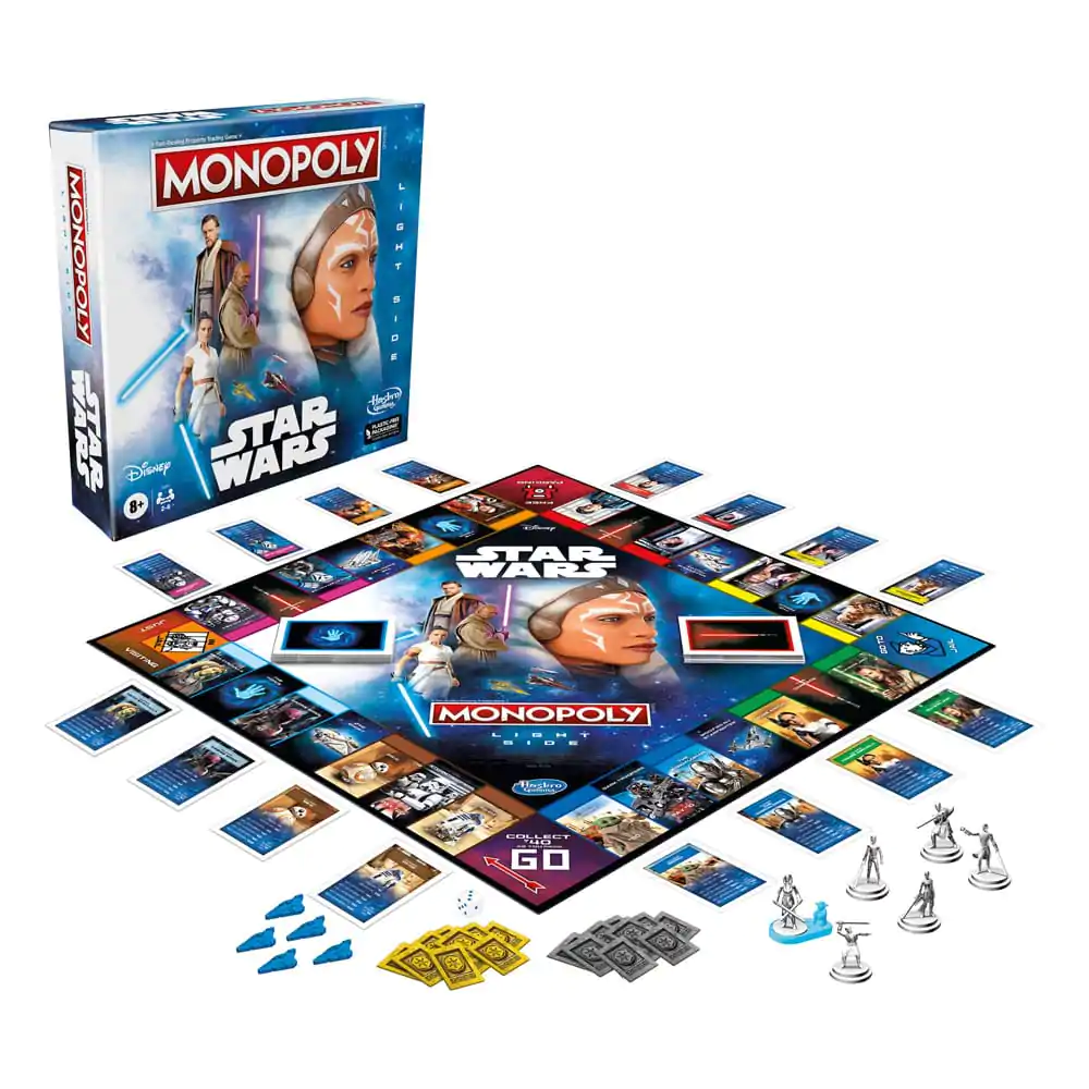 Star Wars Light Side Edition német nyelvű Monopoly társasjáték termékfotó