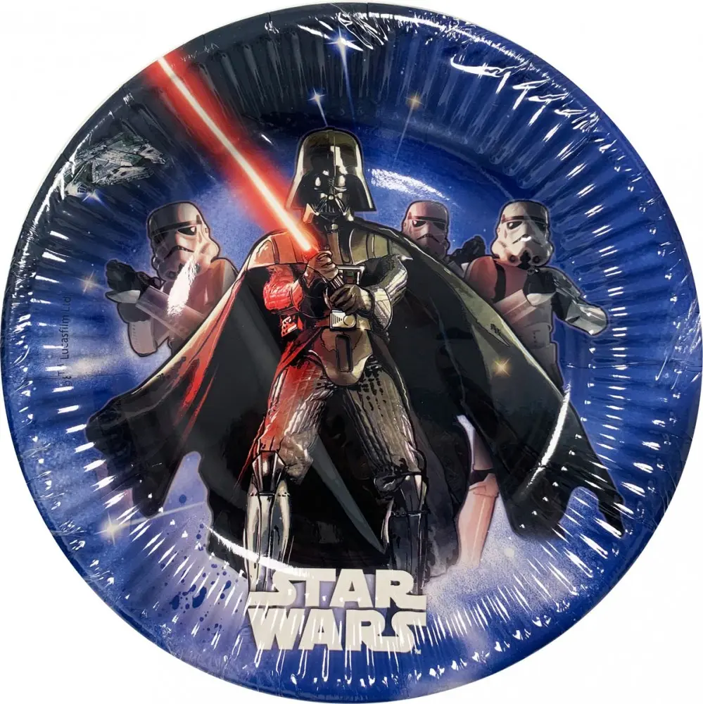 Star Wars Lightsaber Papírtányér 8 db-os 19,5 cm termékfotó