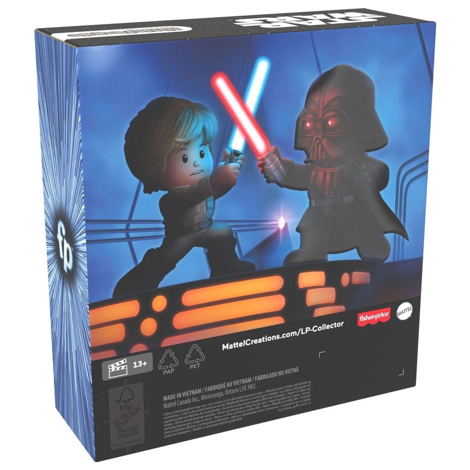 Star Wars Little People Collector 2 db-os Mini figura csomag I Am Your Father 7 cm termékfotó