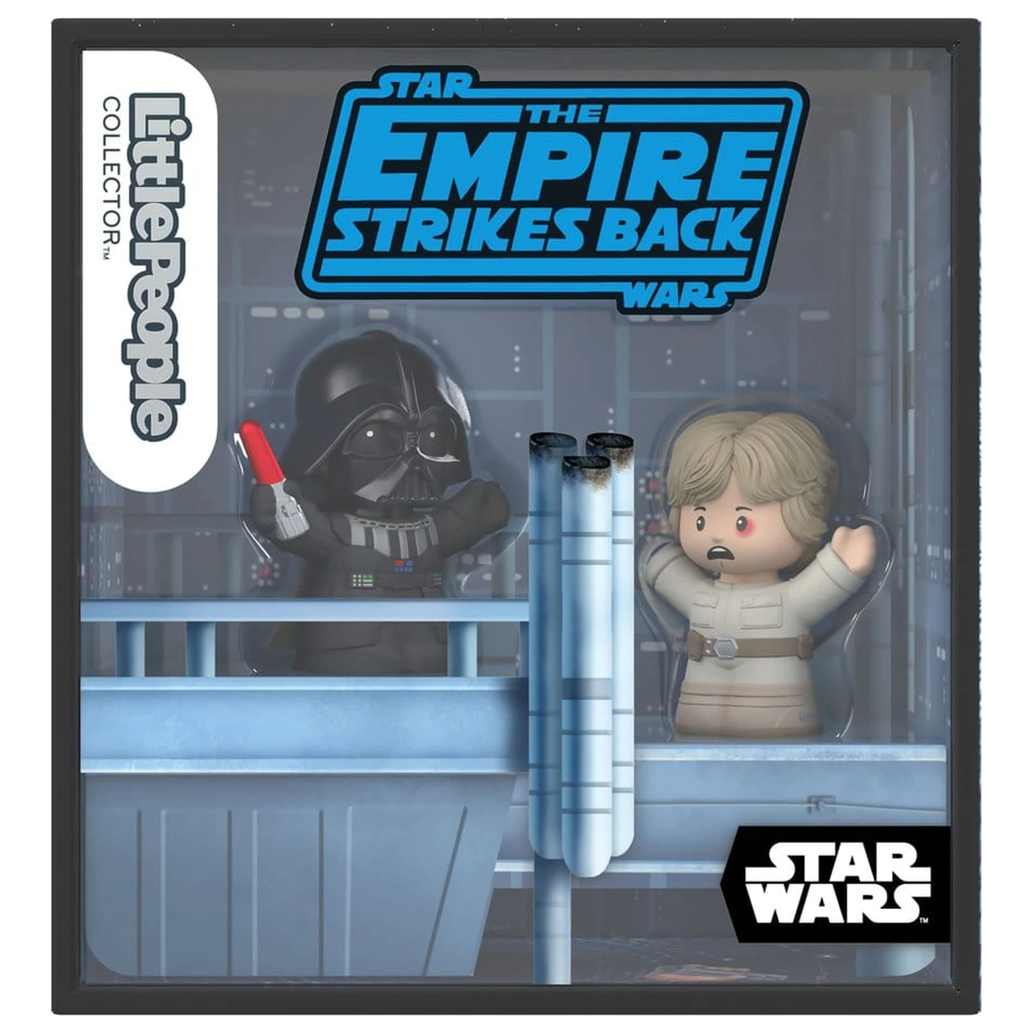 Star Wars Little People Collector 2 db-os Mini figura csomag I Am Your Father 7 cm termékfotó