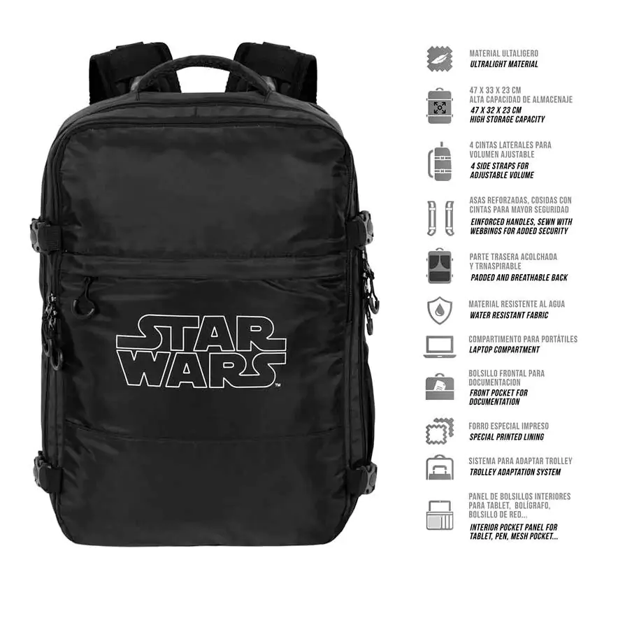 Star Wars Logo backpack 49cm termékfotó