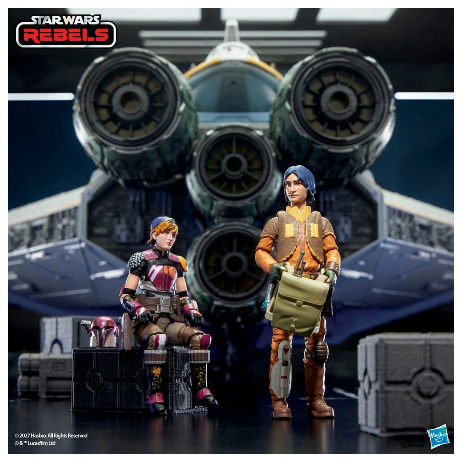 Star Wars Lothal Rebel 3db-os figura csomag 9,5cm termékfotó