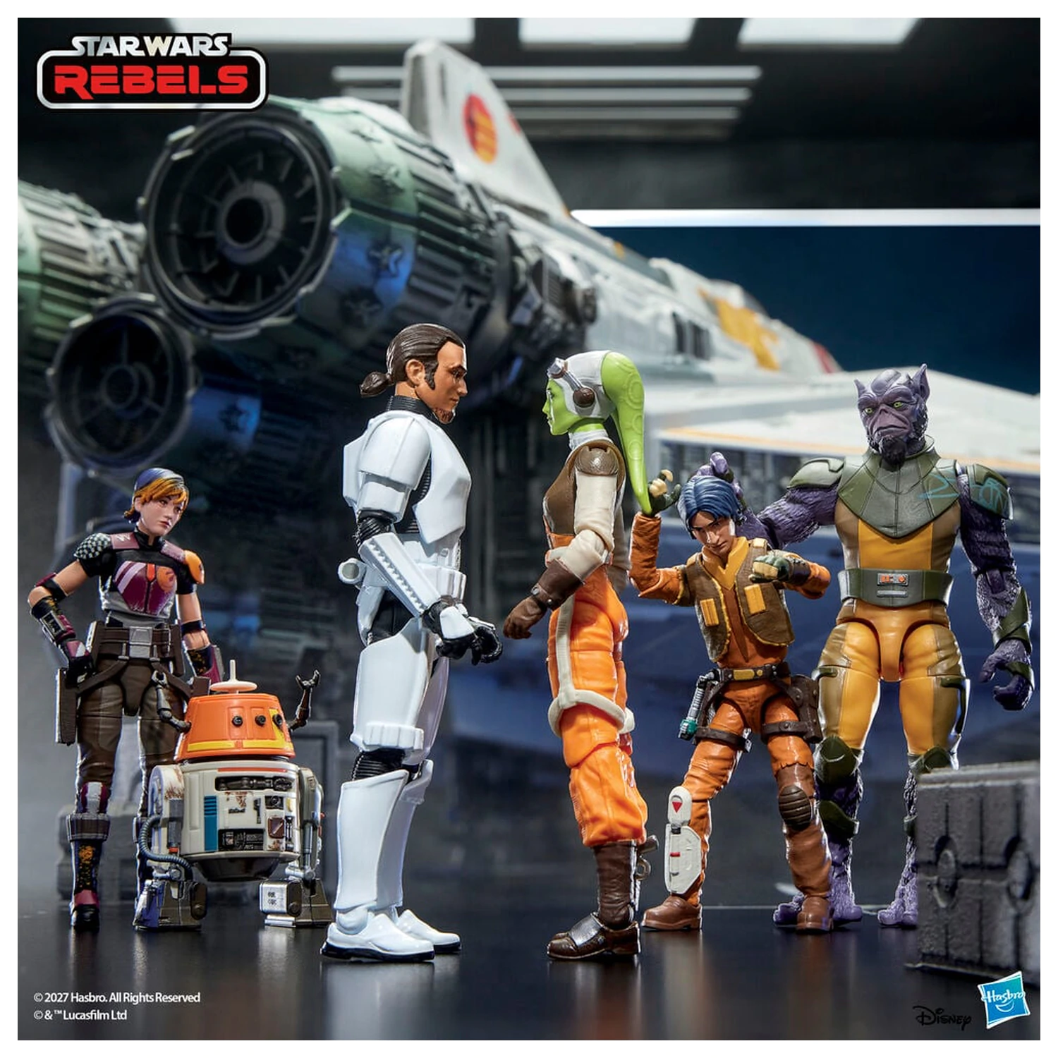 Star Wars Lothal Rebel 3db-os figura csomag 9,5cm termékfotó