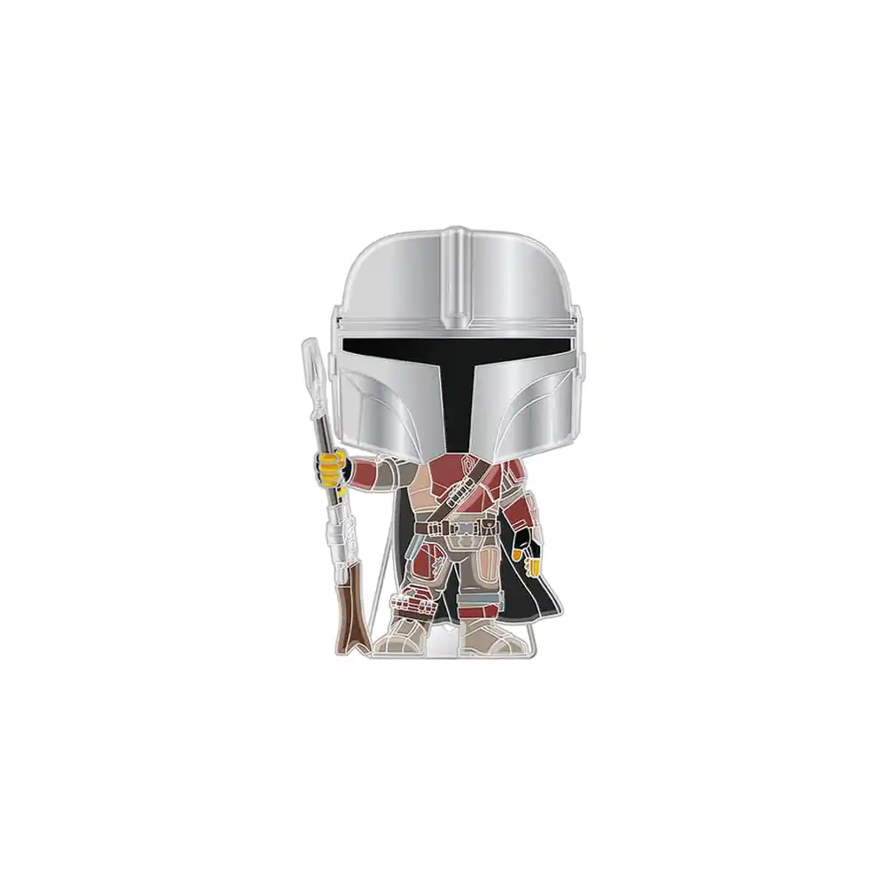 Star Wars Loungefly Funko POP! Enamel Pin Mando 10 cm termékfotó