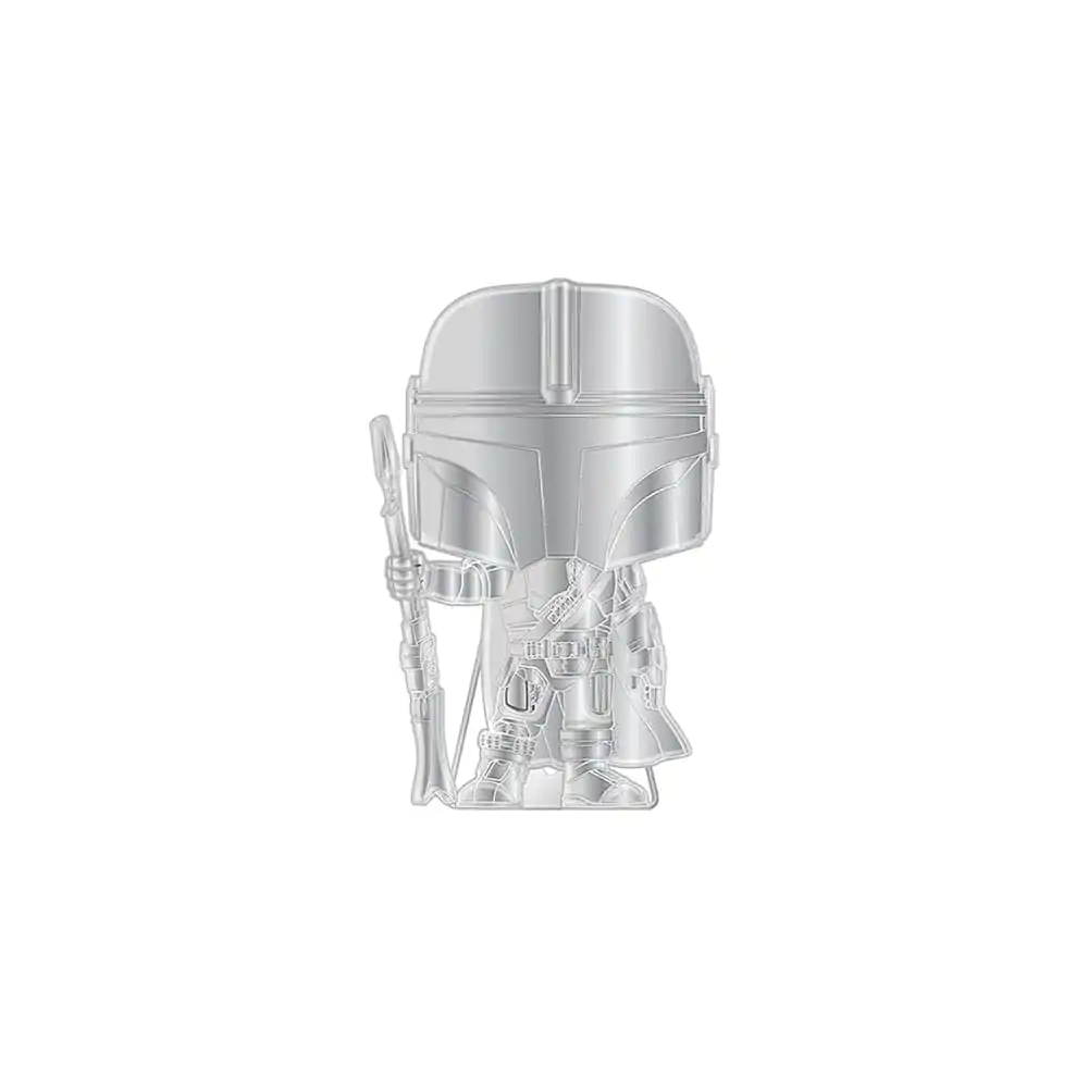 Star Wars Loungefly Funko POP! Enamel Pin Mando 10 cm termékfotó