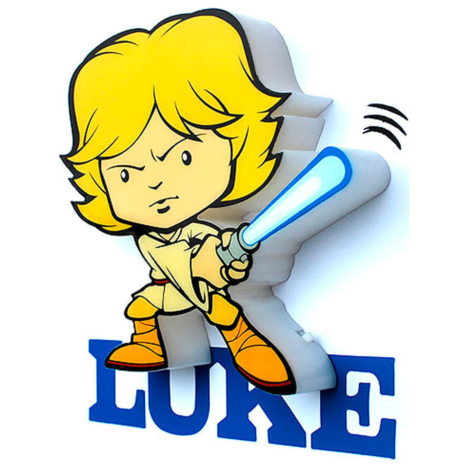 Star Wars Luke Skywalker 3D FX mini lámpa termékfotó