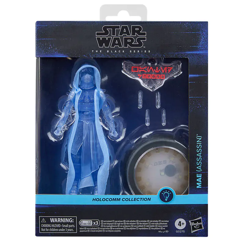 Star Wars Mae Assassin Holocomm Collection figura 15cm termékfotó