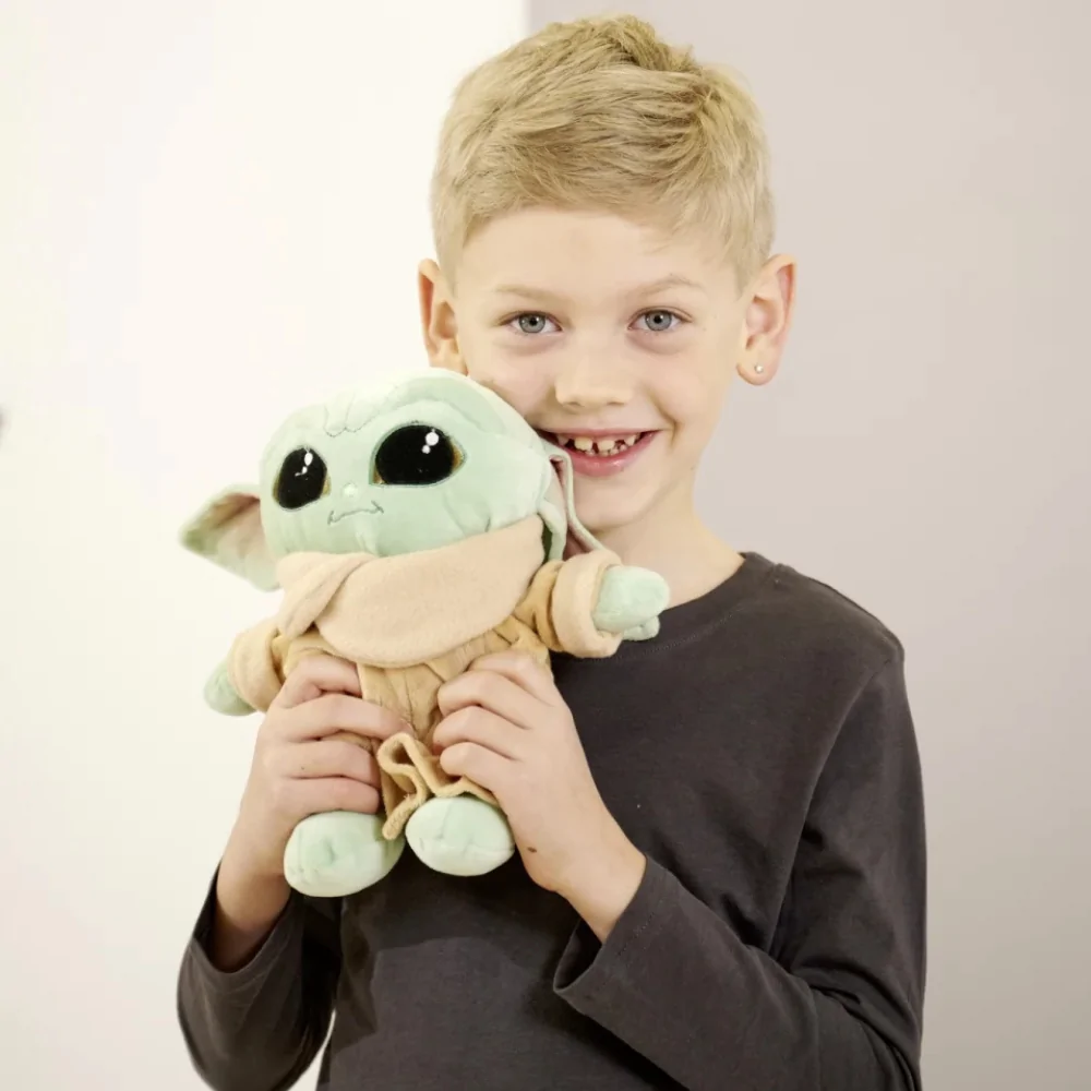 Star Wars Mandalorian Baby Yoda Child plüssfigura 25cm termékfotó