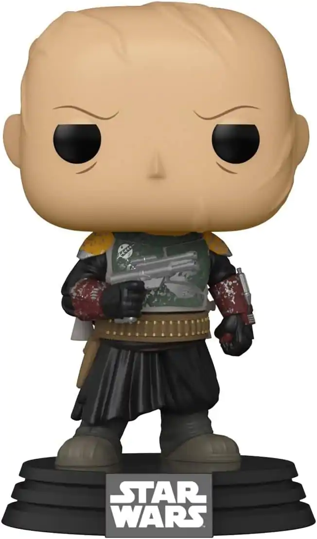Star Wars: Mandalorian Funko POP! Vinyl figura Boba Fett w/o Helmet Exkluzív 9 cm termékfotó