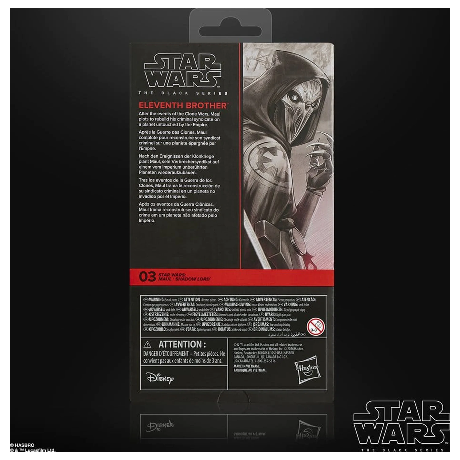 Star Wars: Maul - Shadow Lord Black Series Eleventh Brother akciófigura 15 cm termékfotó
