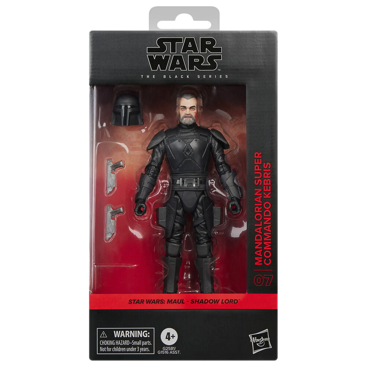 Star Wars Maul - Shadow Lord Mandalorian Super Commando Kebris figura 15cm termékfotó