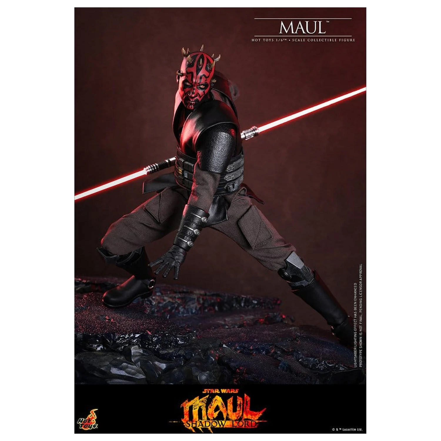 Star Wars: Maul - Shadow Lord Television Masterpiece 1/6 Maul akciófigura 29 cm termékfotó