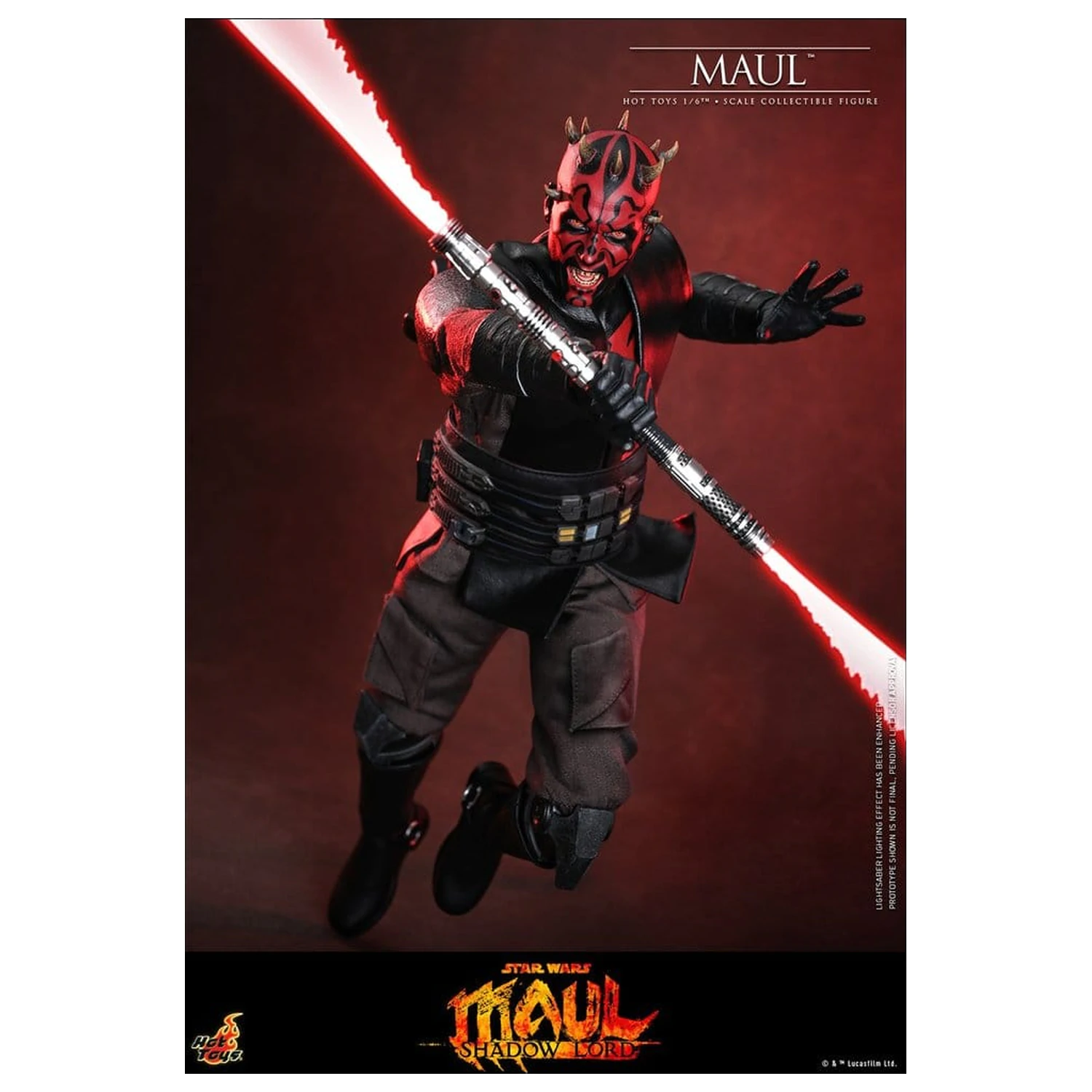 Star Wars: Maul - Shadow Lord Television Masterpiece 1/6 Maul akciófigura 29 cm termékfotó