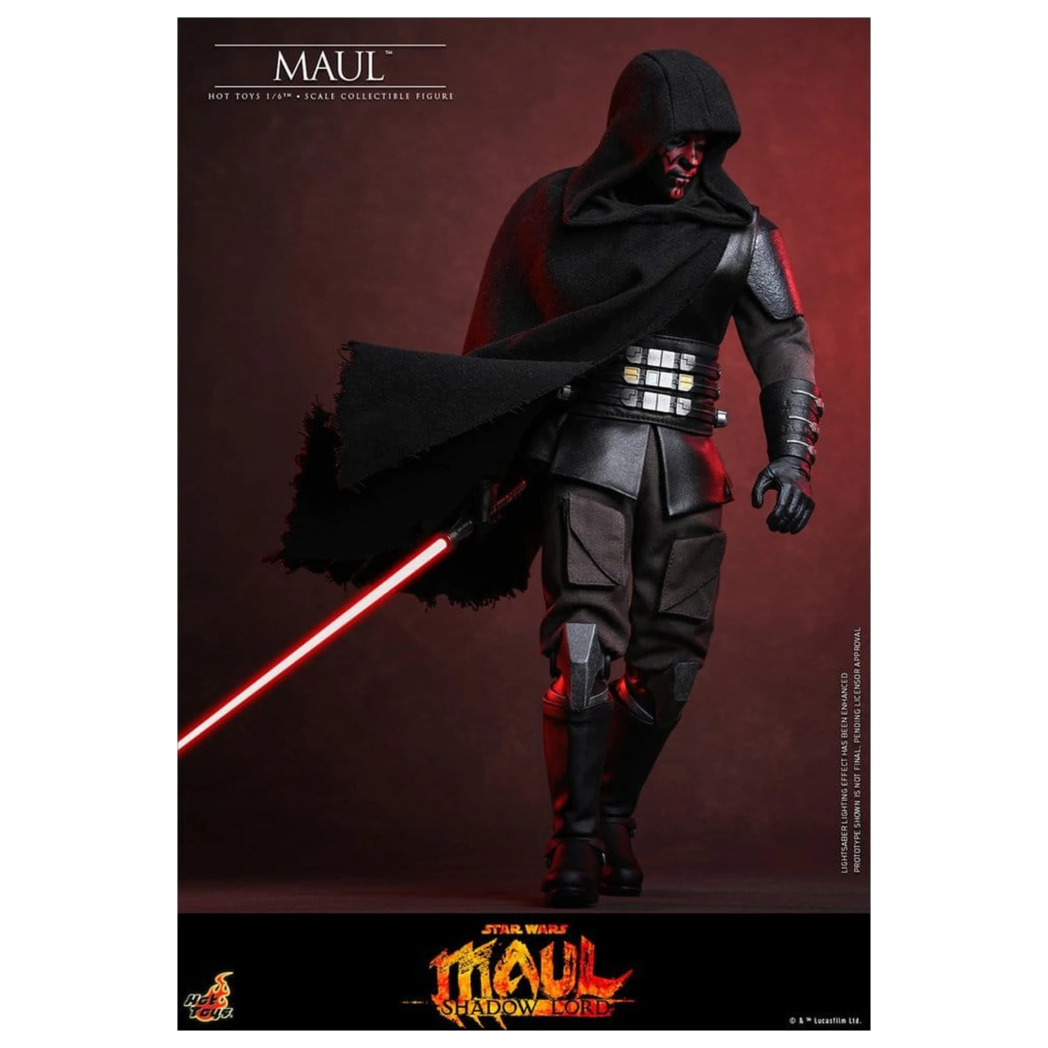 Star Wars: Maul - Shadow Lord Television Masterpiece 1/6 Maul akciófigura 29 cm termékfotó
