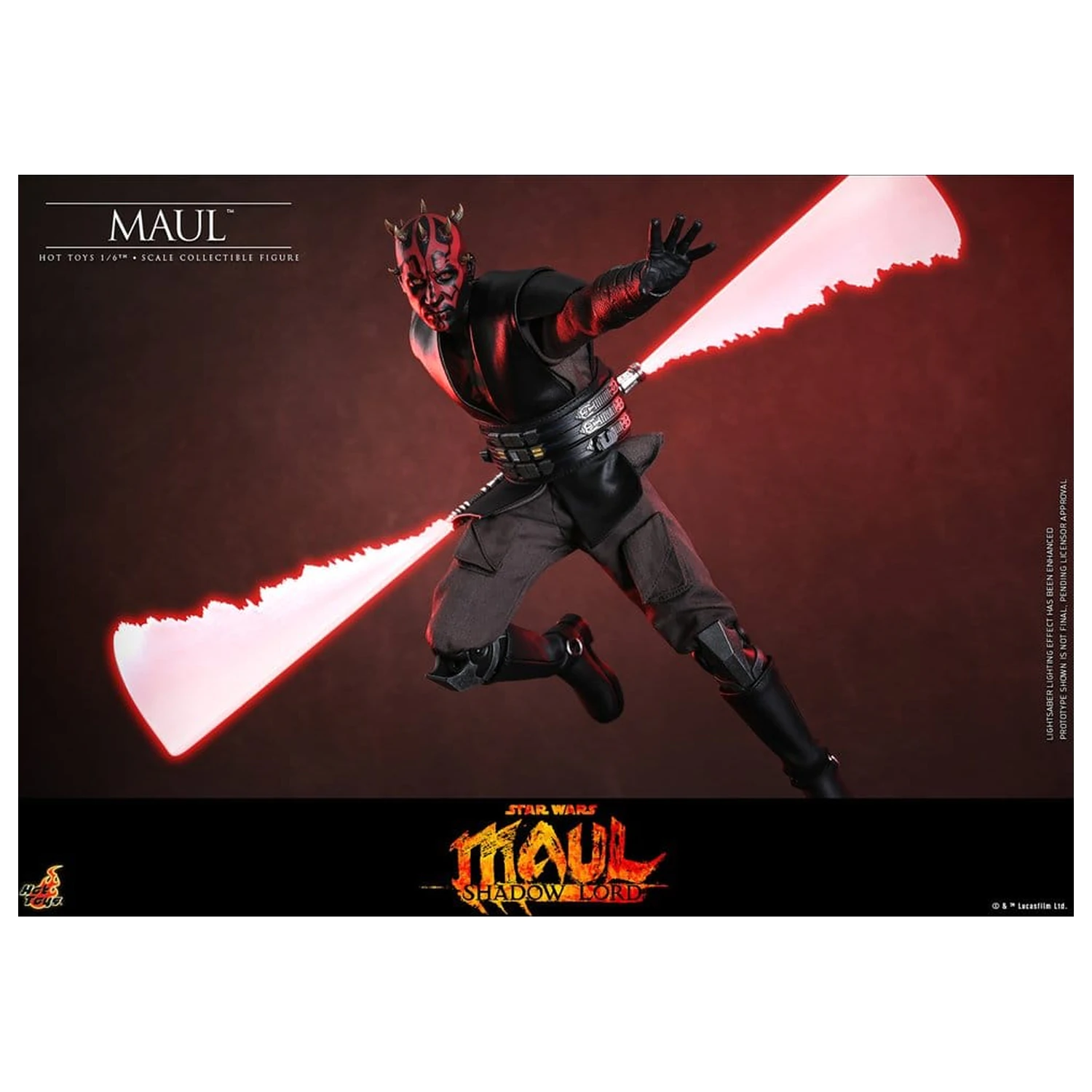 Star Wars: Maul - Shadow Lord Television Masterpiece 1/6 Maul akciófigura 29 cm termékfotó