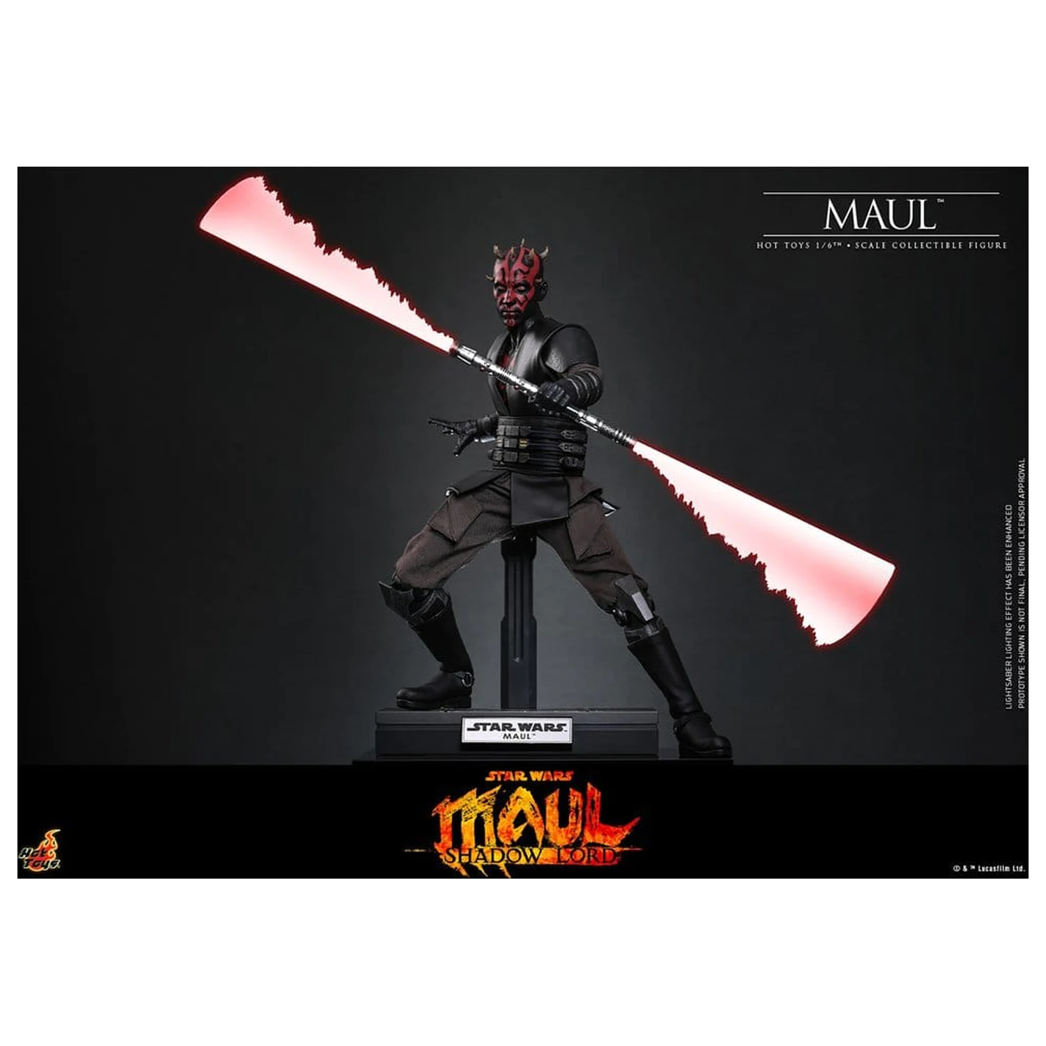 Star Wars: Maul - Shadow Lord Television Masterpiece 1/6 Maul akciófigura 29 cm termékfotó