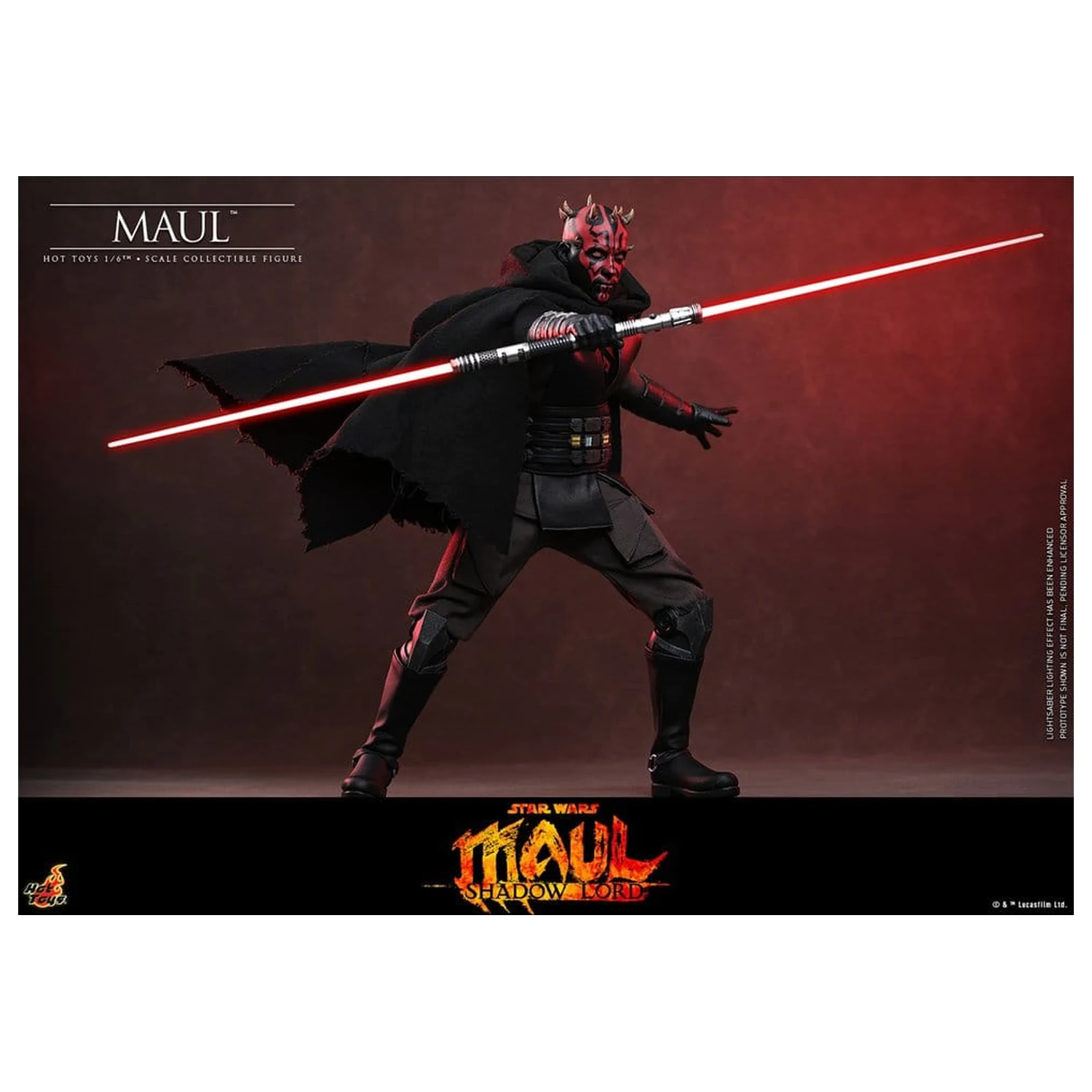 Star Wars: Maul - Shadow Lord Television Masterpiece 1/6 Maul akciófigura 29 cm termékfotó