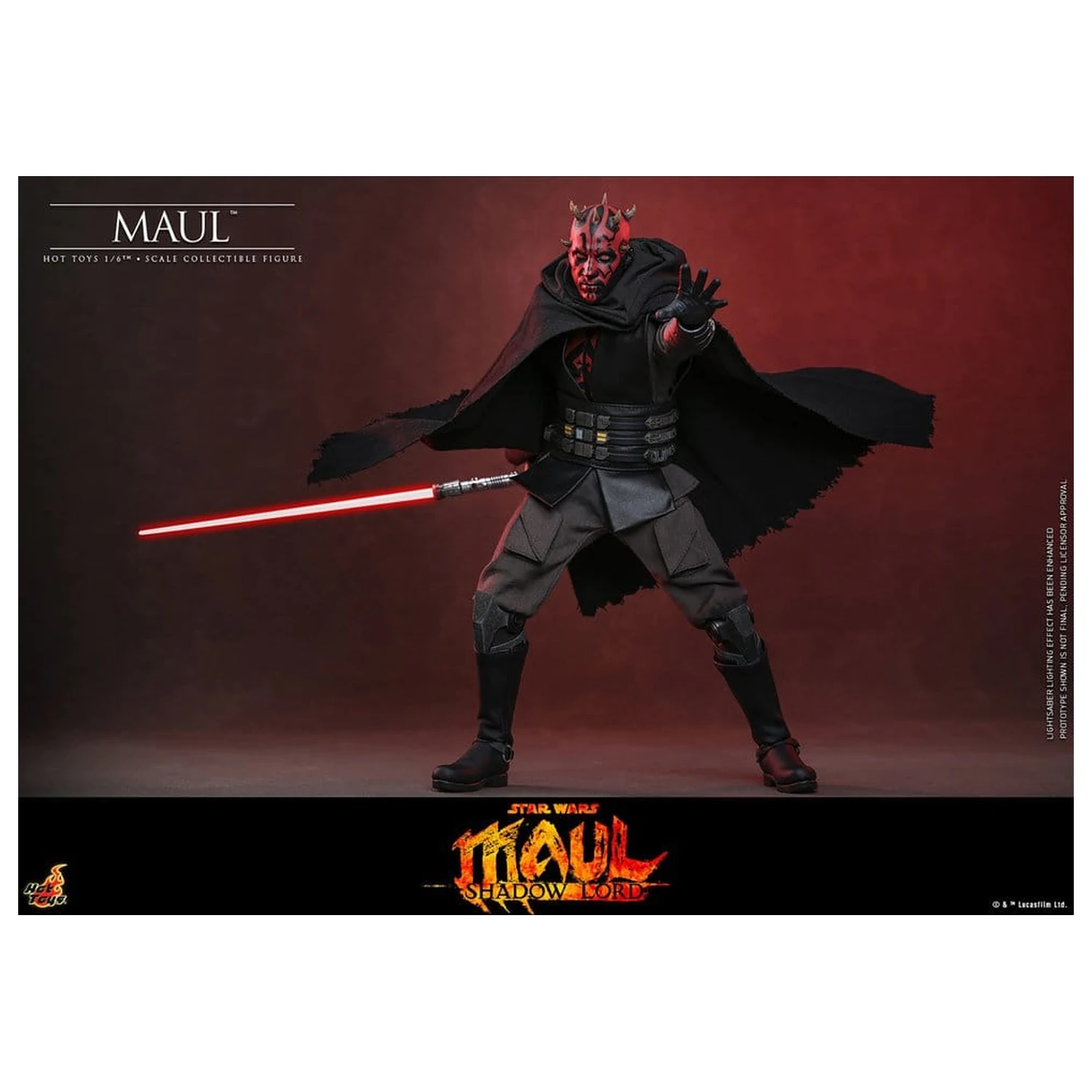 Star Wars: Maul - Shadow Lord Television Masterpiece 1/6 Maul akciófigura 29 cm termékfotó