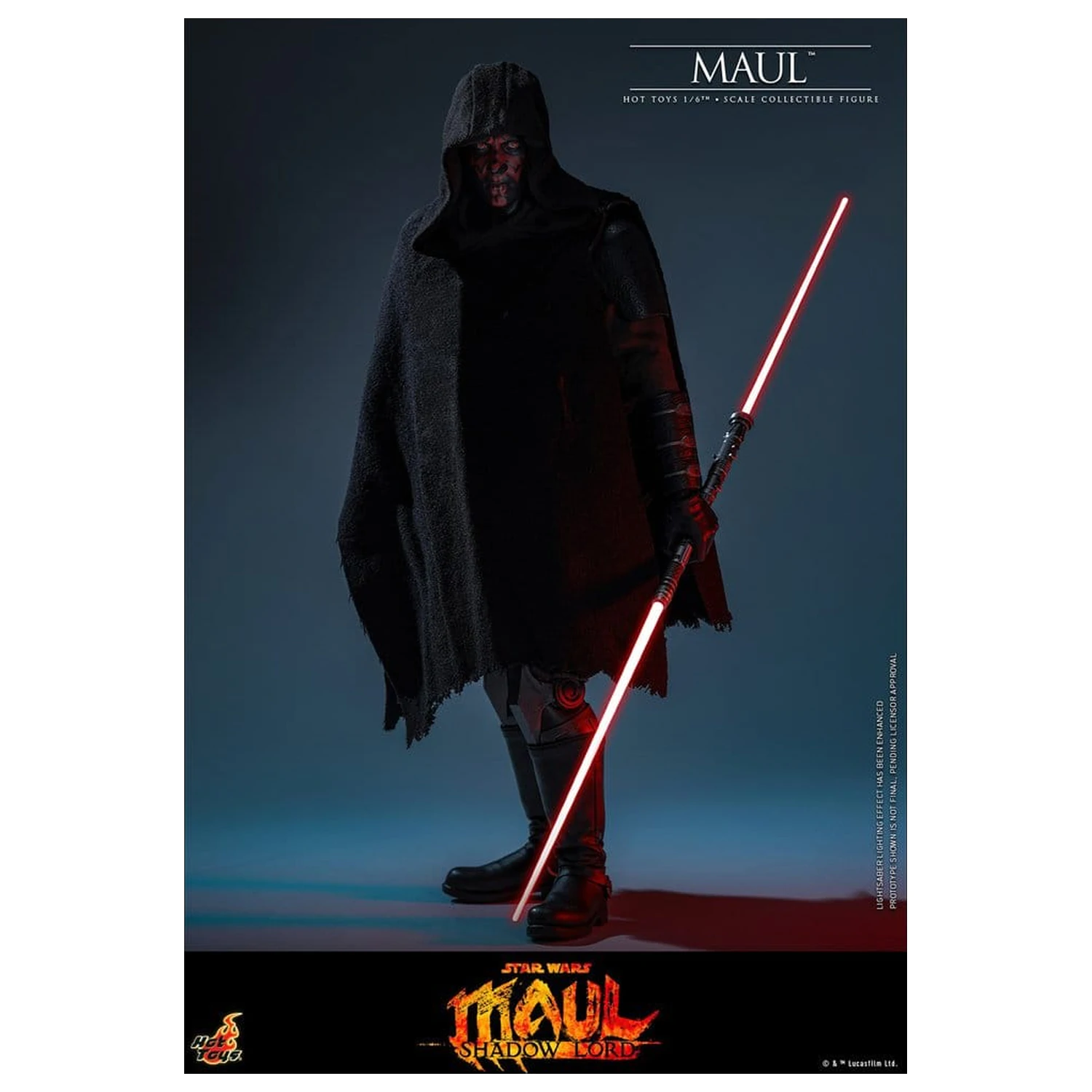 Star Wars: Maul - Shadow Lord Television Masterpiece 1/6 Maul akciófigura 29 cm termékfotó