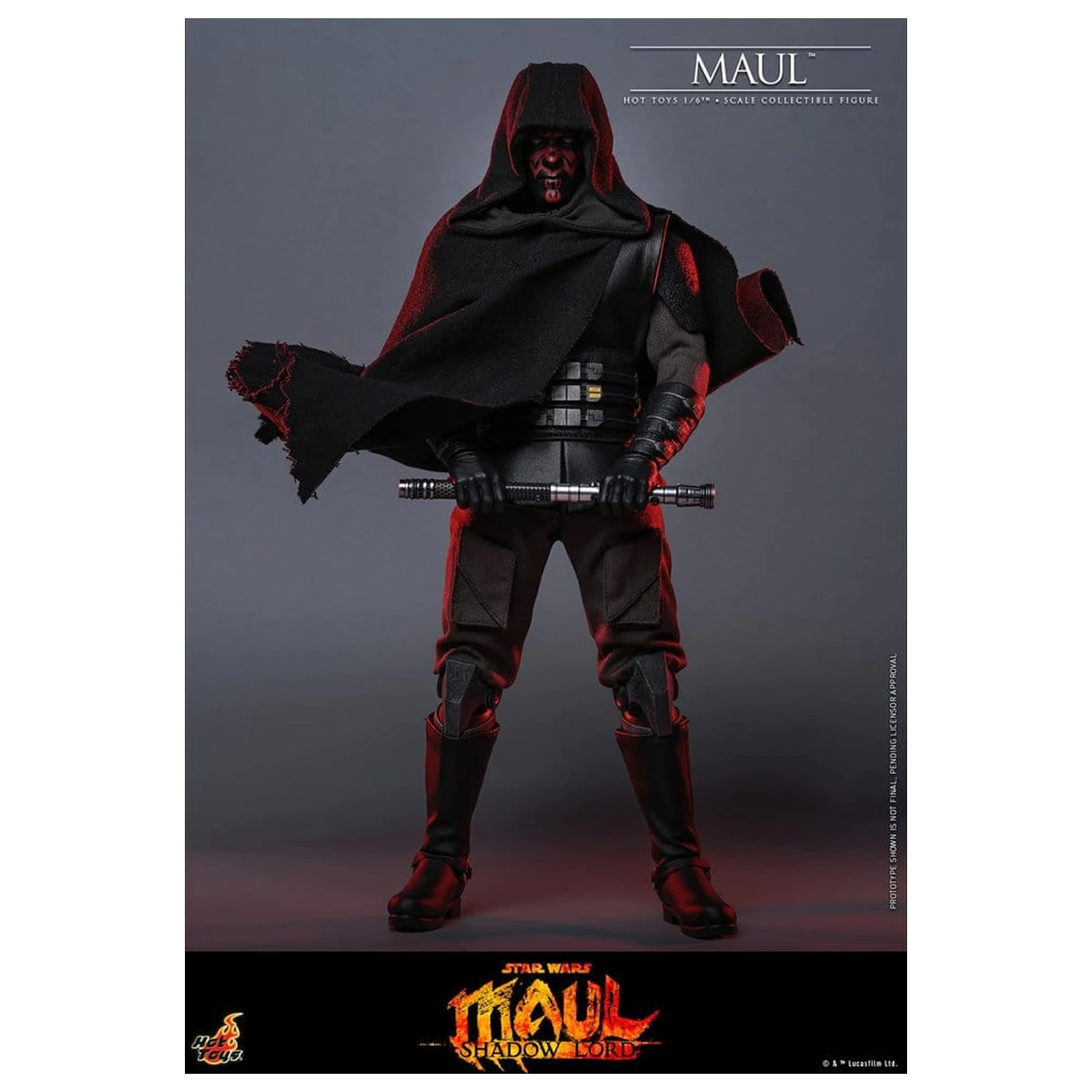 Star Wars: Maul - Shadow Lord Television Masterpiece 1/6 Maul akciófigura 29 cm termékfotó