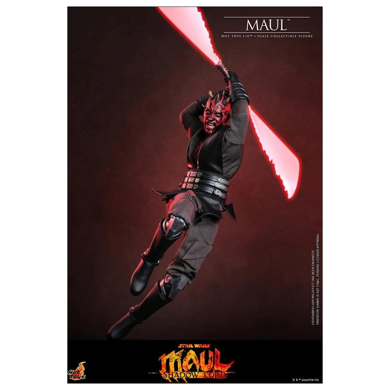 Star Wars: Maul - Shadow Lord Television Masterpiece 1/6 Maul akciófigura 29 cm termékfotó