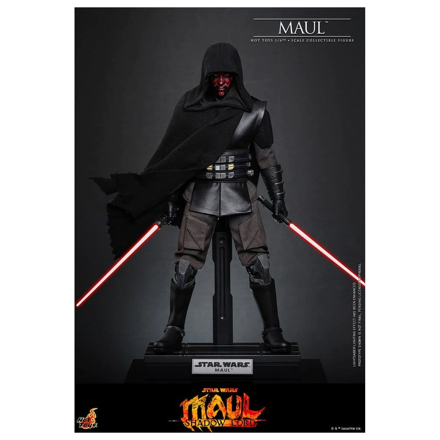 Star Wars: Maul - Shadow Lord Television Masterpiece 1/6 Maul akciófigura 29 cm termékfotó